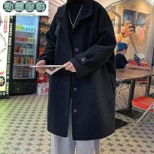 韓系復古毛呢大衣女感中長款加厚正肩顯瘦赫本風冬季羊毛大衣 歷史價格詳細信息