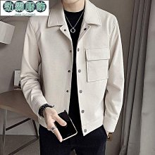 【熱賣精選】毛呢外套男 正韓毛呢外套 韓版修身 秋冬款 加厚秋冬季帥氣韓版毛呢西服復古休閑潮流小西裝外套男士保暖上衣 歷史價格詳細信息
