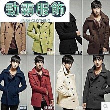 【熱賣精選】秋冬新款毛呢大衣男修身中長款羊毛風衣男加厚羊毛呢大衣男裝外套 歷史價格詳細信息