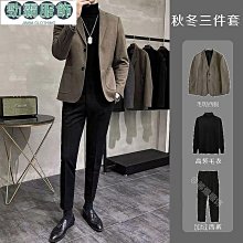秋季高級感西裝外套男痞帥韓版潮流修身單西商務休閑垂感小西服男西裝外套 西裝外套男-時尚男裝 歷史價格詳細信息