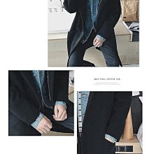 熱款 日系風衣男長款加厚毛呢大衣三件式潮牌寬鬆毛呢外套休閒搭配一套-时尚男装 歷史價格詳細信息