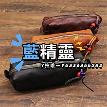 眼鏡盒復古頭層牛皮盒真皮包植鞣革收納袋個性多功能手工保護套 歷史價格詳細信息