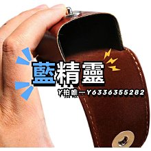 眼鏡盒頭層牛皮盒掛繩斜挎真皮便攜鏡抗壓收納盒太陽鏡手工 歷史價格詳細信息