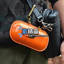 眼鏡盒復古頭層牛皮盒真皮包植鞣革收納袋個性多功能手工保護套 歷史價格詳細信息