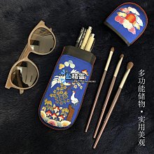 純手工刺繡真桑蠶絲 木質製首飾盒 錦盒 珠寶收納盒 裝耳環項鍊戒指手鐲手環 中國風 京名湘繡限定品 鳳凰鳥松葉樹 歷史價格詳細信息