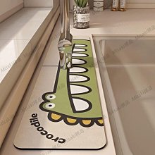 洗手臺吸水 吸水墊 水龍頭廚房洗手檯硅藻泥吸水墊窄速乾耐髒防水墊 衛生間浴室檯面墊 歷史價格詳細信息