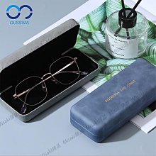 眼鏡盒日系復古植鞣牛皮盒太陽鏡男掛繩鏡加厚便攜式收納盒 歷史價格詳細信息