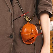 HALFWORK水洗頭層牛皮真皮女包女士斜挎包手拿包大容量單肩包男士 歷史價格詳細信息