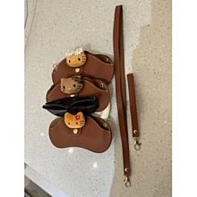 【HELLO KITTY】墨鏡凱蒂貓寬版雙皮帶飾釦厚底楔型拖鞋N-22002 歷史價格詳細信息