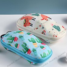 e88拉鏈眼鏡包小巧便攜鏡袋小清新收納男女學生近視簡約掛鉤戶外-Misaki精品 歷史價格詳細信息