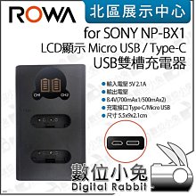 數位小兔【ROWA LCD雙槽高速充電器】Sony F550 F750 F970 F990 雙充 電池 充電器 電量顯示 歷史價格詳細信息