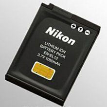 NIKON EN-EL12 / ENEL12 專用相機原廠電池 (全新密封包裝) 歷史價格詳細信息