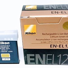 NIKON EN-EL12 / ENEL12 專用相機原廠電池 (全新密封包裝) 歷史價格詳細信息