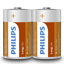 【PHILIPS飛利浦】1號碳鋅電池( 6顆 ) 歷史價格詳細信息
