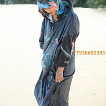 Nu-June游泳毛巾斗篷海邊換衣吸水速干潛水溫泉浴袍保暖沙灘男女 歷史價格詳細信息