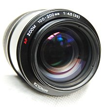 minolta af 100-200mm f4.5 sony A(13203582) 歷史價格詳細信息