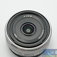Sony E 16mm F2.8 SEL16F28 大光圈定焦鏡 歷史價格詳細信息
