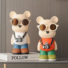 輕奢暴力熊 紅酒架擺件 創意客廳玄關博古架 酒櫃裝飾品 電鍍陶瓷擺設 歷史價格詳細信息