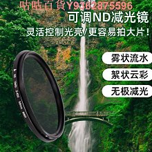 減光鏡可調ND2-400單反鏡頭49/52/58/62/67/72/82中灰鏡nd濾鏡超夯 精品 歷史價格詳細信息