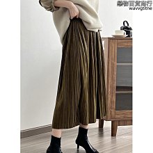高腰半身裙女新款鬆緊腰a字包臀窄裙荷葉邊魚尾裙子-伽美服飾 歷史價格詳細信息