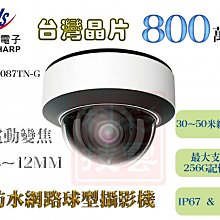 昇銳 Hi-Sharp  HS-D087TE-G 500萬 電動變焦 網路攝影機 歷史價格詳細信息