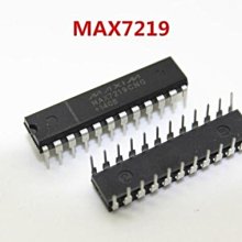 MAX7219CNG 串列I/O共陰極LED驅動器  ★ 257855-035  ★ 歷史價格詳細信息
