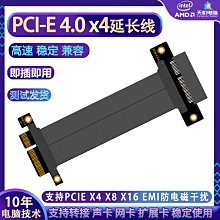 PCI-E x4 延長線 適合1U 2U PCIe 4x延長線 PCIe排線 4X排線（量大從優） 歷史價格詳細信息