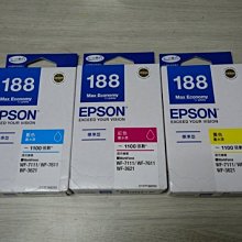 EPSON 原廠藍 紅 黃色-原廠墨水匣  :xp2101 xp4101 wf2831 歷史價格詳細信息