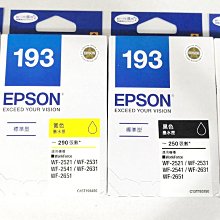EPSON T1931 (193) 原廠墨水 2521 WF-2531 WF-2541 WF-2631 WF-2651 歷史價格詳細信息