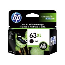 HP 63XL 高容量原廠黑色墨水匣(F6U64AA) for HP OJ 5220/4650/3830 歷史價格詳細信息
