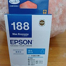 EPSON 188(C13T188250)原廠藍色墨水匣 歷史價格詳細信息