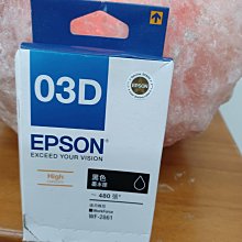 EPSON 03D T03D150 黑 原廠盒裝墨水匣 含稅 歷史價格詳細信息