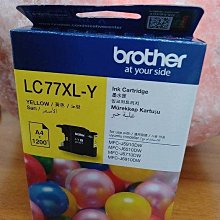 Brother LC77XL-Y  原廠超大容量黃色墨水匣 歷史價格詳細信息