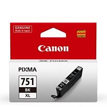 CANON CLI-751XL BK 黑色高容量 原廠墨水匣 歷史價格詳細信息