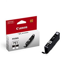 CANON CLI-751XL BK 黑色高容量 原廠墨水匣 歷史價格詳細信息