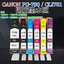 【呆灣現貨】CANON CLI-780/781 可循環填充墨盒(五色、帶晶片)＃TR8570 TS707 TS9570 歷史價格詳細信息