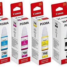 g1010 /g2010/g3010/g4010 實體店面CANON GI-790 CMY 原廠 黑/藍/紅/黃色 墨水 歷史價格詳細信息