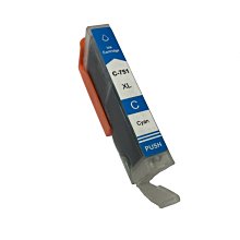 Canon CLI-751XL 全新盒裝藍色大容量原廠墨水匣 歷史價格詳細信息