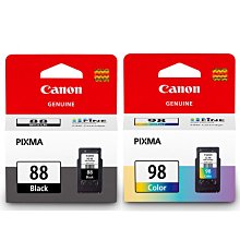 Canon PG-88+CL-98 原廠墨水匣組合(1黑1彩) 廠商直送 現貨 歷史價格詳細信息