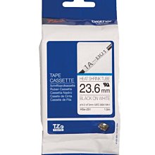 Brother HSe-251 熱縮套管標籤帶 ( 23.6mm 白底黑字 ) 歷史價格詳細信息