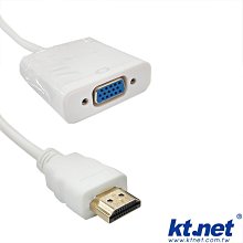 KTNET HDMI轉VGA15母15cm+音源黑色 歷史價格詳細信息