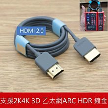 原裝超細 HDMI 高清線 視頻線 2.0版支援 2k 4K 3D 乙太網 ARC HDR 鍍金 1.5米 價格比較,價格查詢,歷史價格詳細信息