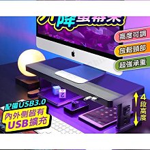 鹿為 電腦螢幕增高架多功能帶抽屜收納 USB無線充電筆記本顯示屏電競rgb臺式屏幕辦公室工位桌面置物架底座 歷史價格詳細信息
