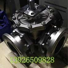 Q646F型氣動球閥 不鏽鋼氣動四通球閥 氣動不鏽鋼四通球閥 歷史價格詳細信息