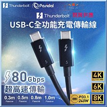 Pasidal Thunderbolt 5 Cable 0.8M Passive Type-C 傳輸線 歷史價格詳細信息