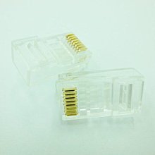 Cat 5e RJ45 鍍金3U水晶頭 8P8C 網路頭 零售價 工程可用 歷史價格詳細信息