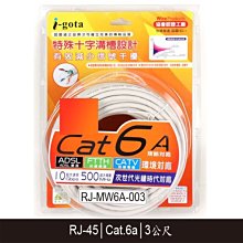 【MR3C】含稅 i-gota RJ-MW6A-020 20M Cat6a Cat.6a 十字溝槽超高速網路線 歷史價格詳細信息