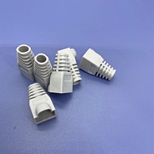 灰色水晶頭護套RJ45網線頭護套8P8C水晶頭膠套(10個/包)P4A5 188-05255 歷史價格詳細信息