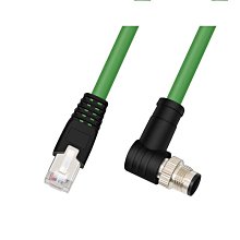 M12連接器 乙太網線航空插頭 B code Profibus現場總線接線端子 歷史價格詳細信息