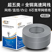 綬實綬實無氧銅六類非屏蔽網路工程線超五類監控專用tpli網路線305米 歷史價格詳細信息